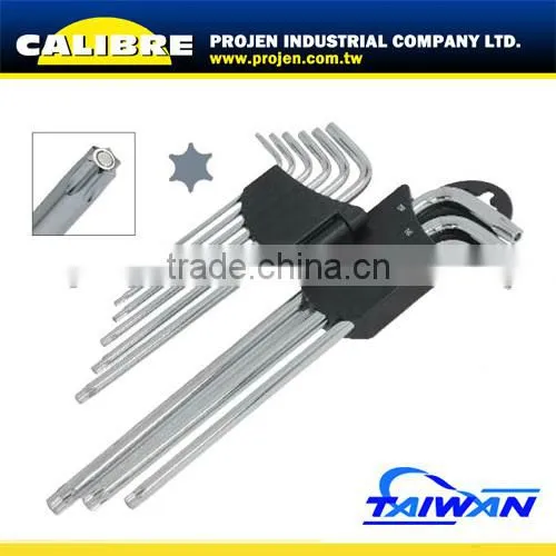 CALIBRE 9pc 1.5-10mm Extra long Magnetic Hex Key Set