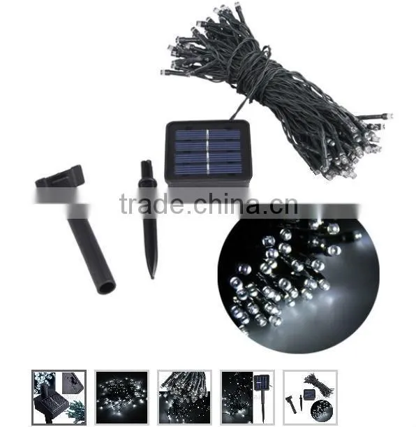 100 LED Christmas Light Christmas String Lighting Outdoor Solar String Fairy Lights Party Xmas Solar Garden Light CE,RoHS,FCC