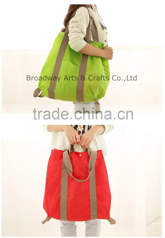 Large round blank canvas bag wholesale