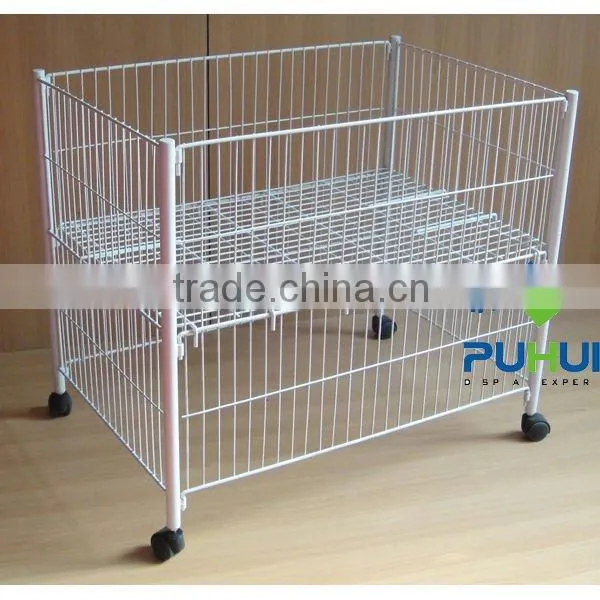 mobile wire ajustable sales table