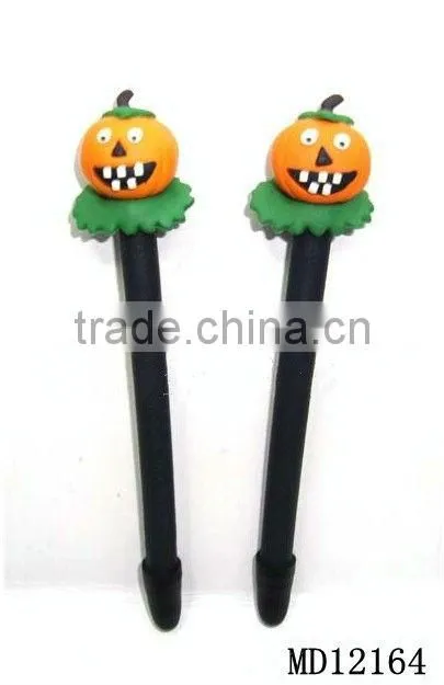 Hallowmas pumpkin designed ball pen for Hallowmas promotional gifts