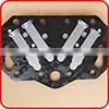 4NFCY Bitzer Air Compressor Gasket Set,Bitzer Full Gasket Set,Compressor Head Gasket Set