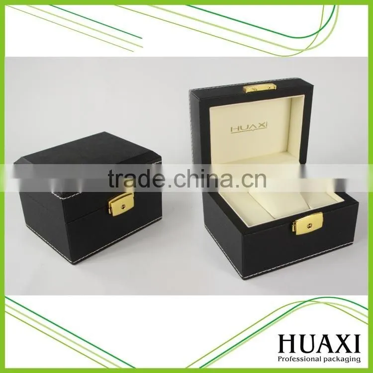 Factory Customized Wood Watch Box , Watch Packaging Boxes