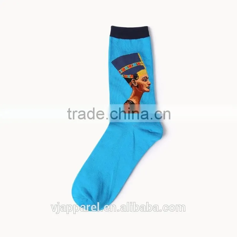Painting Art Men Women Socks Funny Novelty Starry Night Vintage Retro Socks