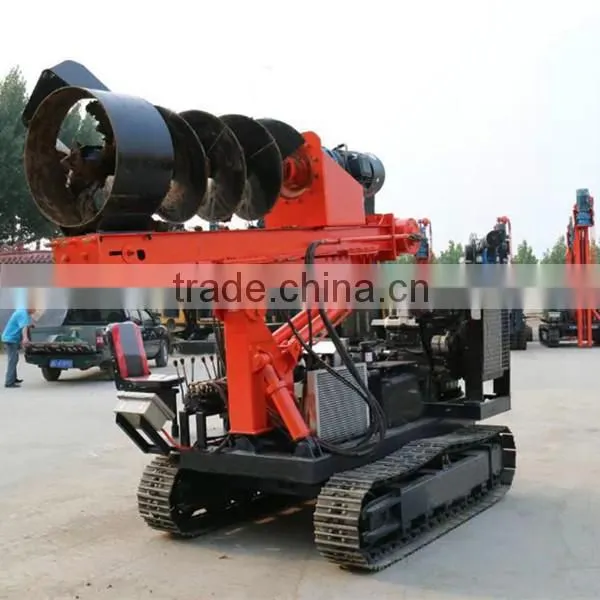 Borehole auger pile rig equipment for consturction foundation drilling