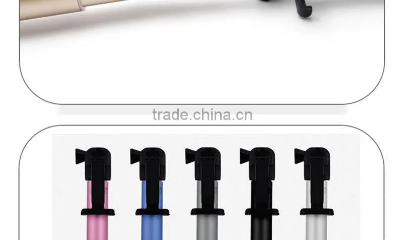 Extendable Handheld Selfie Self Phone Stick Monopod Bluetooth Remote Shutter
