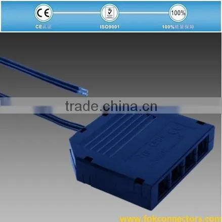 12V hideaway surface outlet mini LED lighting connectors extension lead for European LED cabinet lights