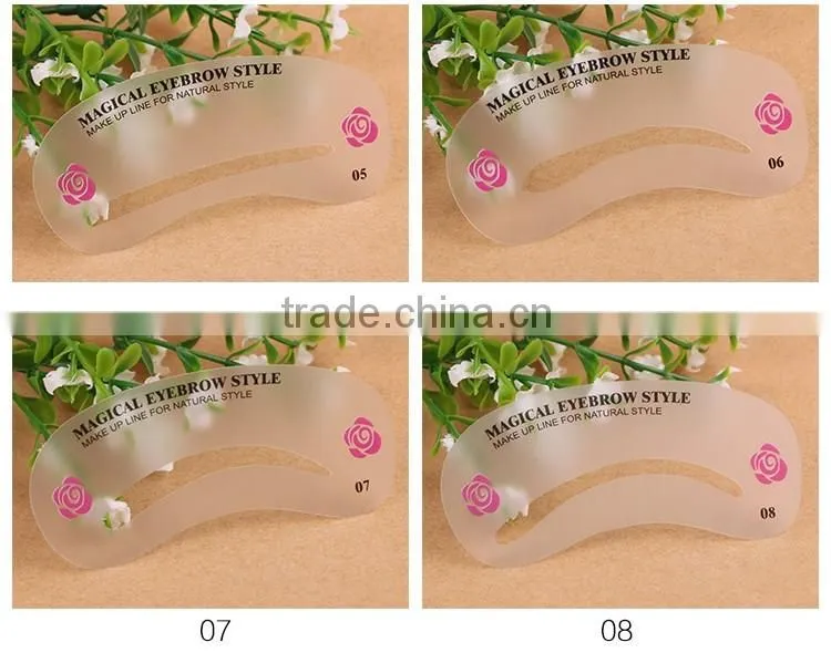 2016 magical makeup tool 24 kinds eyebrow shaping tool