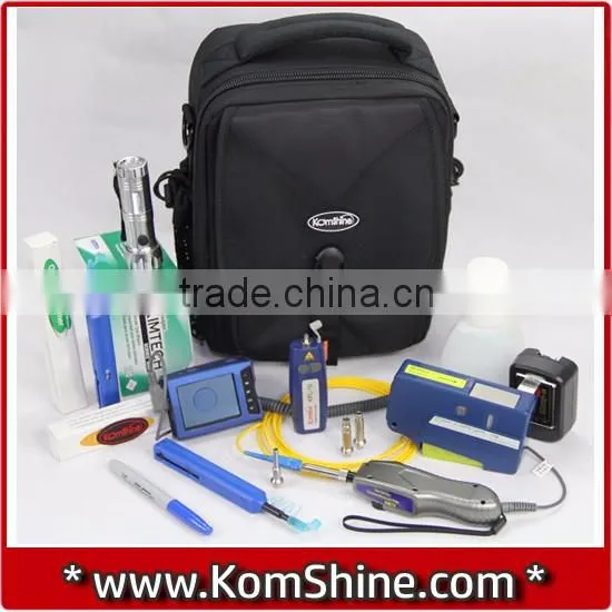 11 in 1 Deluxe Optical Fiber Connector Cleaning+Testing+Inspection Tool Kit incl. Fiber Cleaner+Power Meter+Video Probe+VFL
