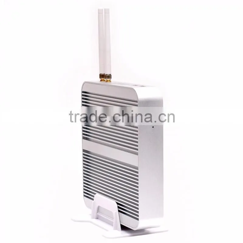 Hystou barebone Fanless Windows8.1 OS Mini PC with Intel Quad Core i5 - 4200u gaming pcs i5 4G RAM, 60G SSD + 160G HDD