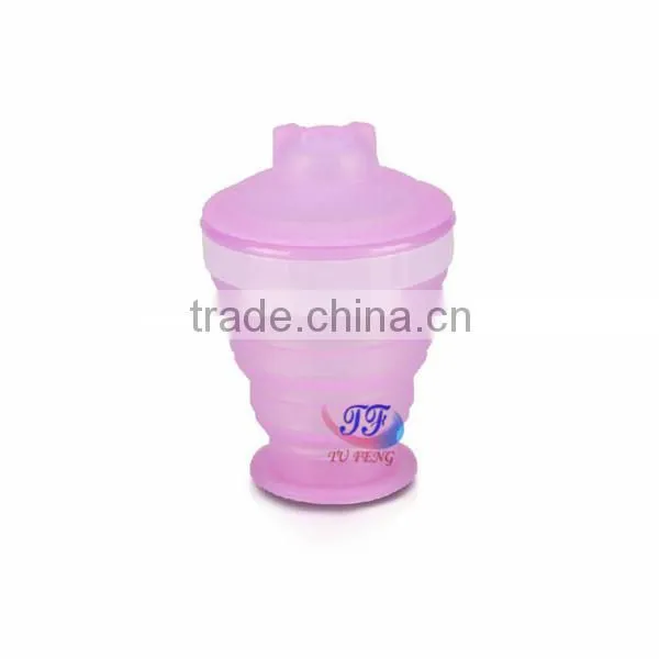 2015 convenient travel foldable popular colorful coffee cup holder