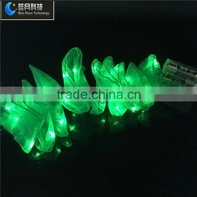 Christmas Silk LED Ribbon Light Strings