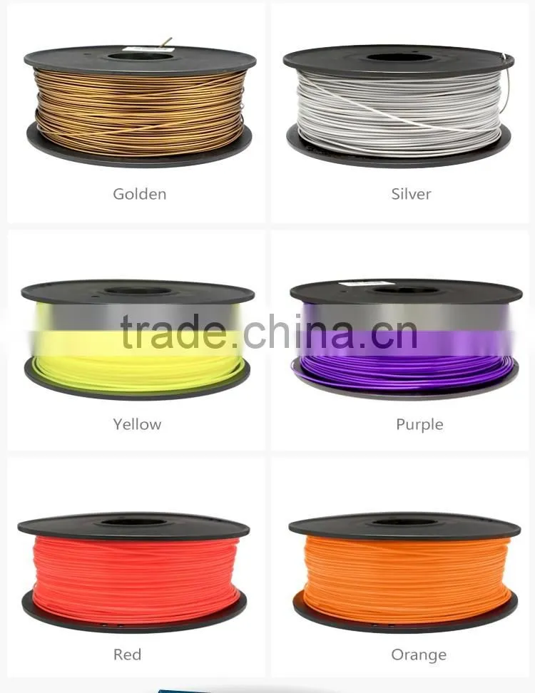 pla filament colorful 3d filament 1 kg