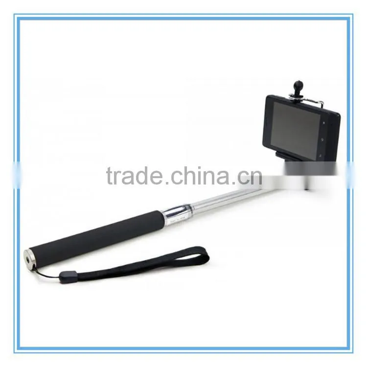 2015 new product Wireless Extendable selfie stick with zoom