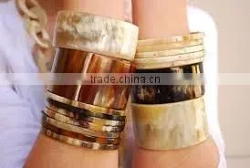 Eco-friendly nice yellow water buffalo horn necklace from Vietnam