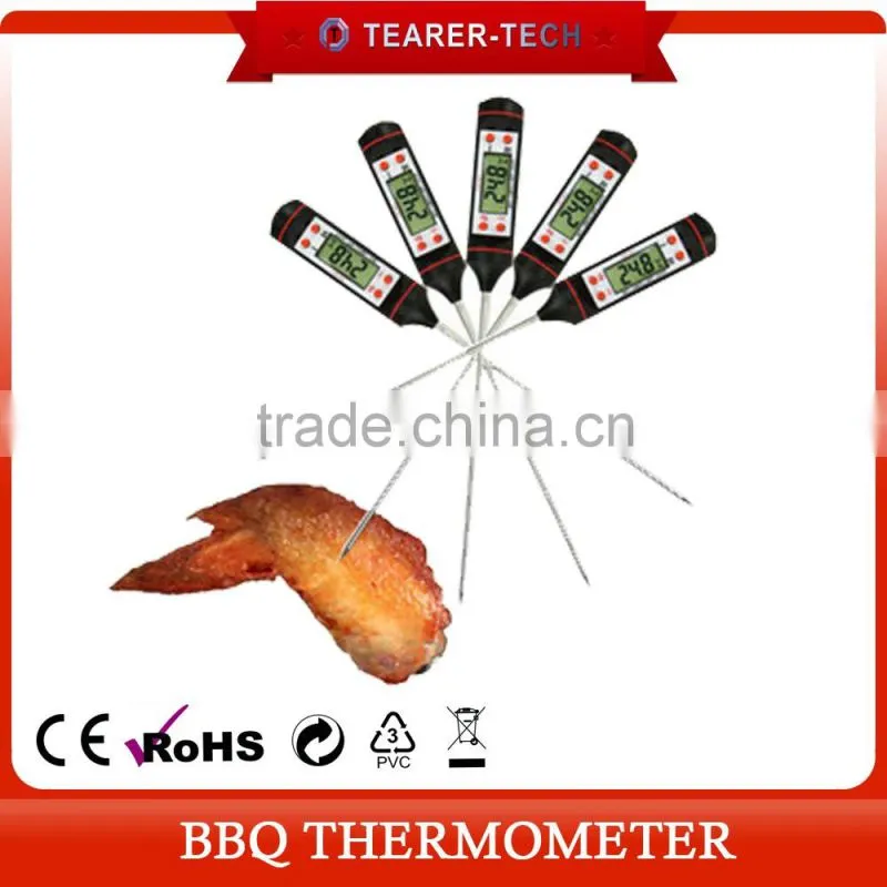 WHOLESALE New Digital Cooking Food Probe Meat Kitchen BBQ Selectable Thermometer