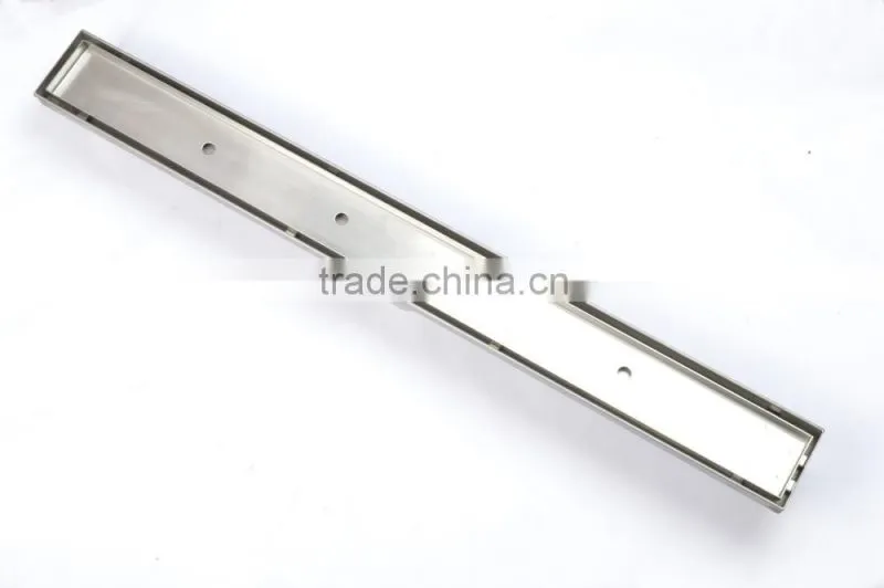 Long Stainless Steel Tile Insert Concealed Floor Drain Shower Drain