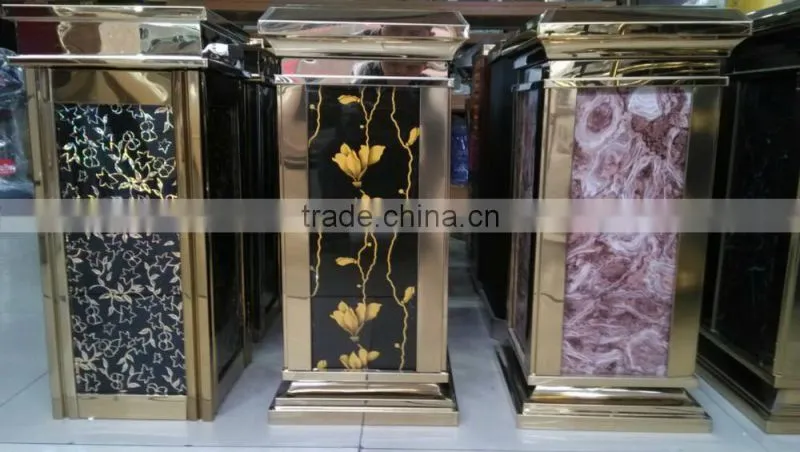 Lobby Decorative Garbage Bin with ashtray JC-ZS25
