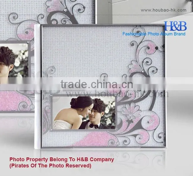 H&B Wholesale Promotion Acrylic Flush Mount Album/Wedding Photo Album