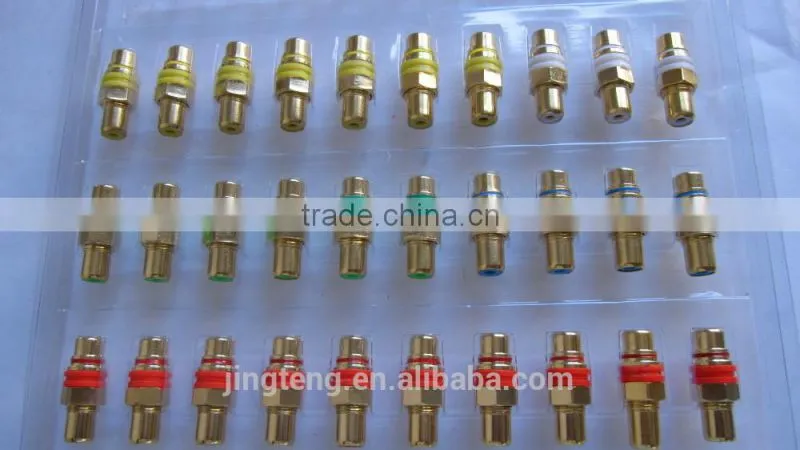 RCA DOUBLE FEMALE BULKHEAD, RCA CONNECTOR AND ADAPTOR,RCA JACK