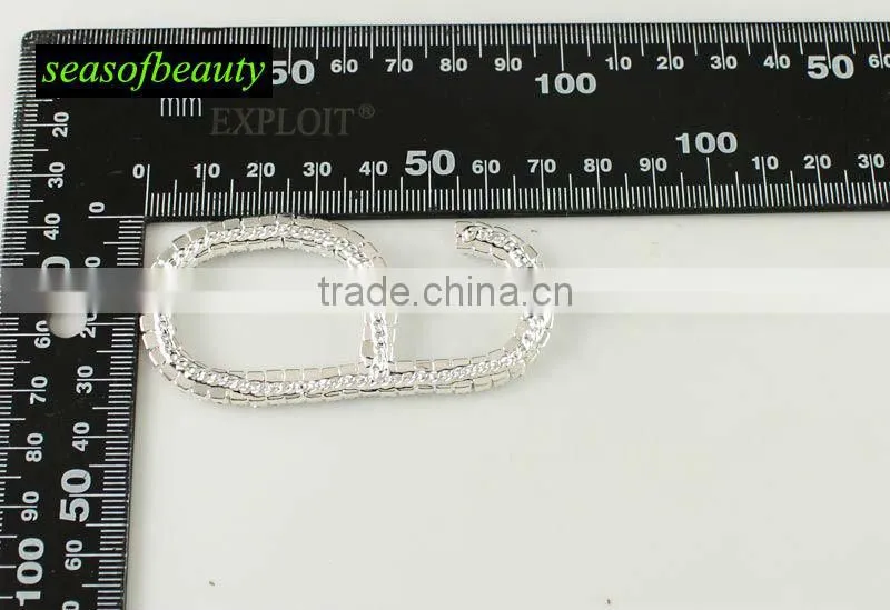 Cheap Fashion Rhinestone Cake Topper for Decoration B0299