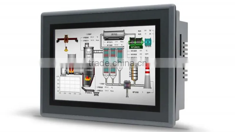 7 inch embedded board computer with win ce industrial panel pc