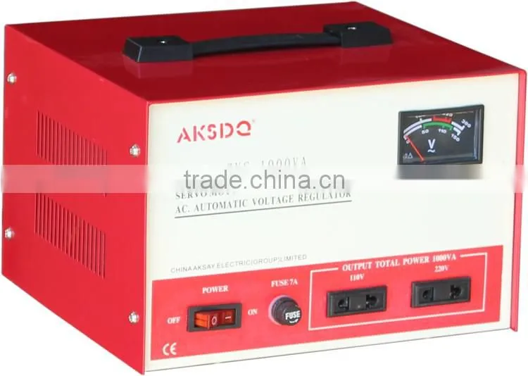 Manufacturer SVC TND 500VA 1KVA Single Phase Auto Servo Voltage Stabilizer Price