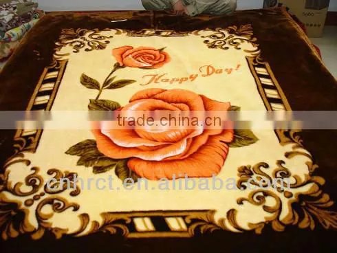 printed mink blankets