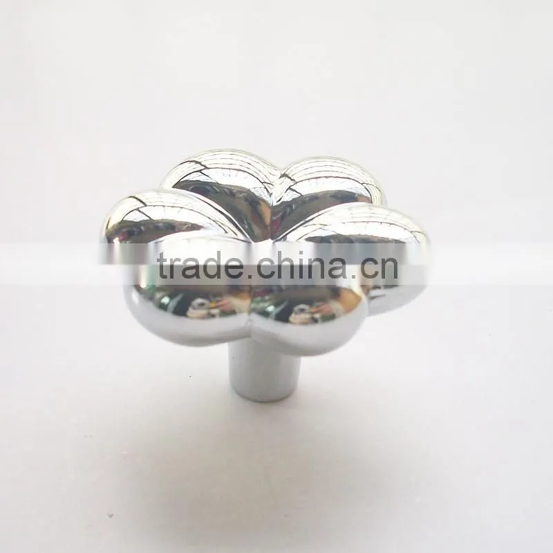 Wholesale zinc alloy furniture knob with chrome plated