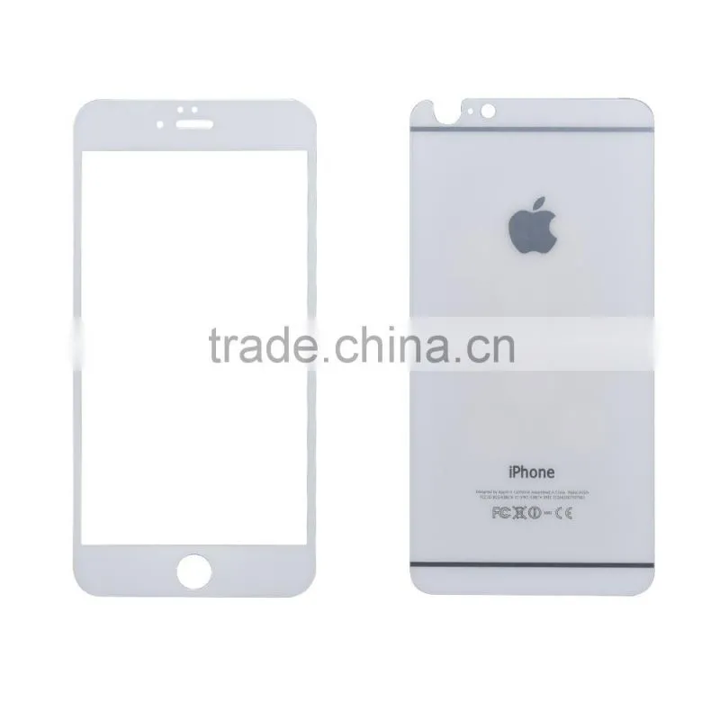 2015 full cover printed screen protector for iphone color tempered glass screen protector on alibaba