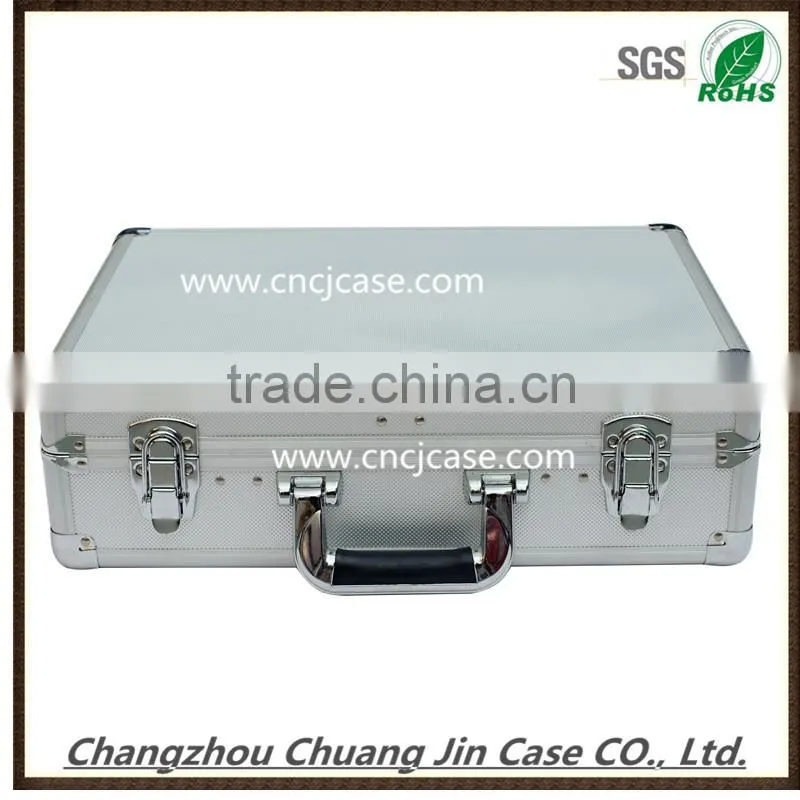 High quality professional custom silver aluminum case aluminum tool case