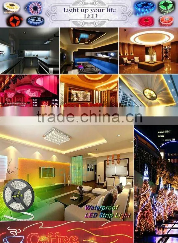 White FPC flexible led strip 4.8 watt per meter 300leds