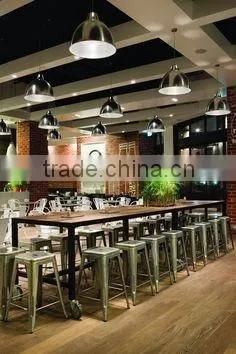 Metal high table, metal low table for sale