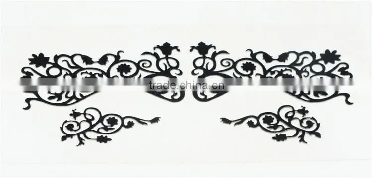 Private Label Halloween Eye Tattoo Makeup stickers Eyeshadow for women