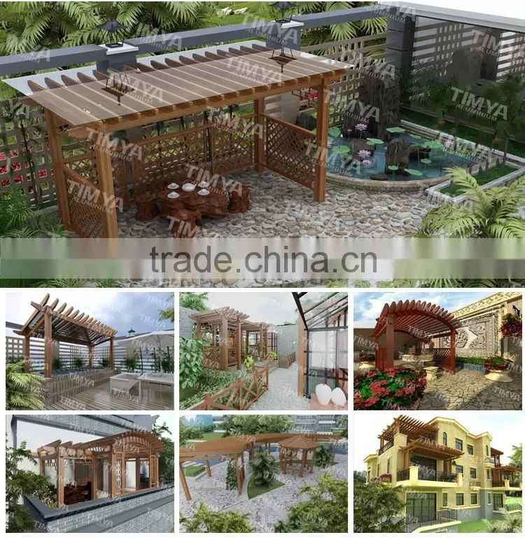 2015 hot sale outdoor pergola cover designs supplier