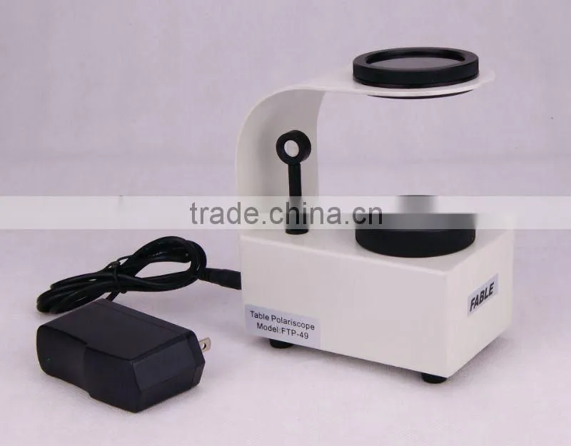 White Gem Polariscope with LED Cold Light Source