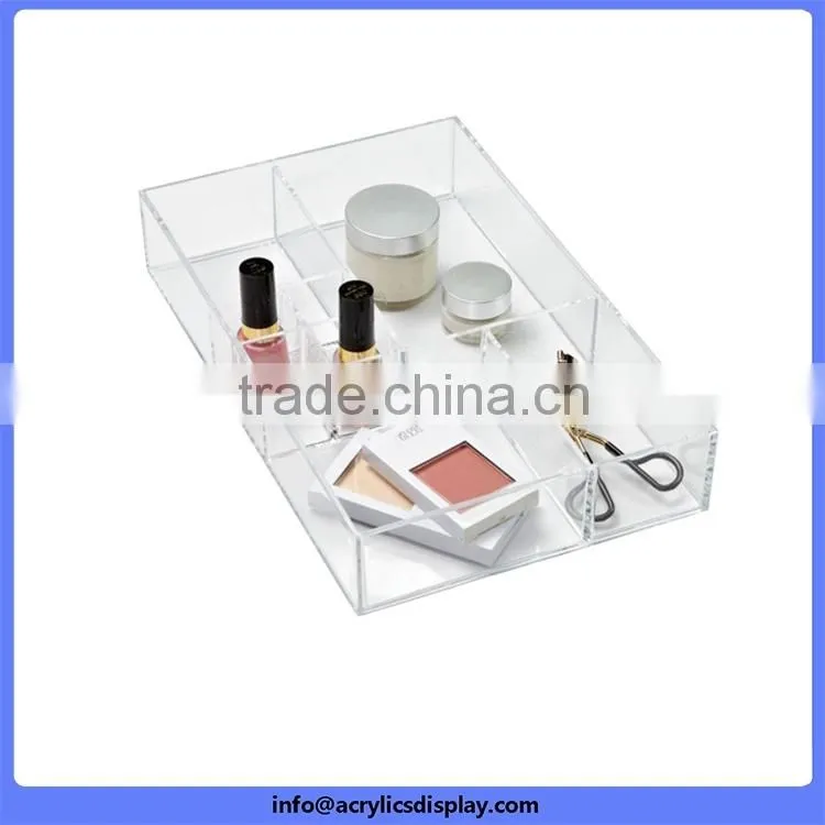 Practical super quality transparent acrylic trays