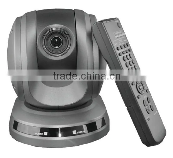 1080P/59.94/50/29.97/25/24 etc Full 1080P 340 degree Pan/120 degree Tilt PTZ conference video camera for video meeting room use