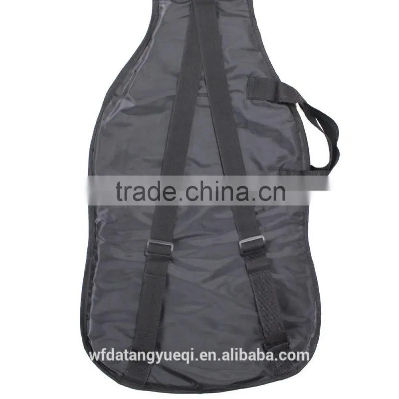Custom designer leather guitar gig musical instrument bag