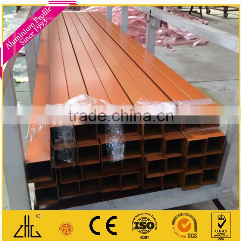 Foshan aluminum profile manufacturer, hot selling aluminum profile with powder coated, popular powder coated aluminum profile