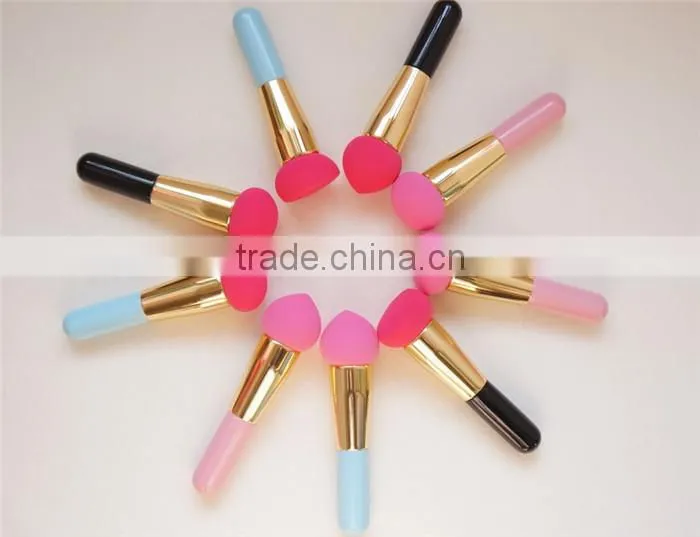 Beauty Cosmetics Round Blender Sponge Makeup Brush for Mineral Foundation