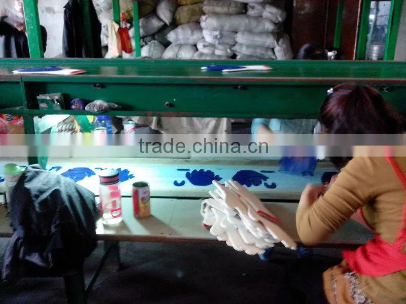 sheepskin leather work gloves glass working gloves
