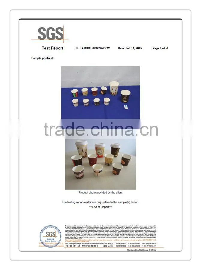 PE coated paper