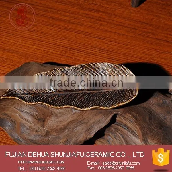 Chinese Antique Feature Ceramic Incense Stick Holder, Custom Incense Holder