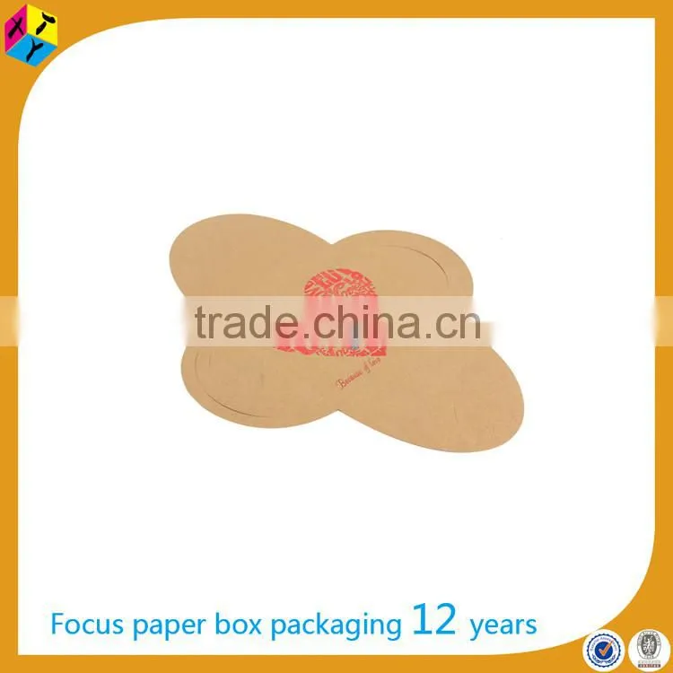 custom printed paper kraft cd sleeve