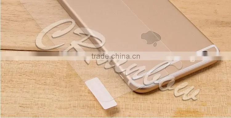 Anti shatter / break rear tempered glass film for iphone 6 Plus/6S Plus back glass protector