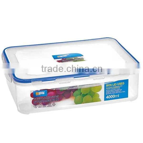 400ML-6.2L BPA FREE Retangular Airtight Plastic Food Storage Container