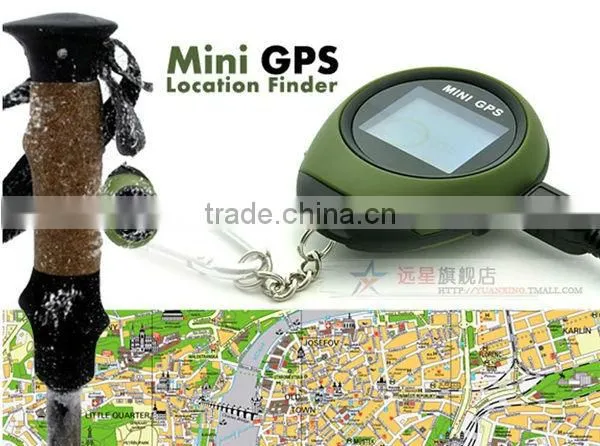 Personal Mini GPS Tracker Location Finder with Display Screen and Keychain
