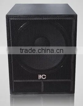 Professional 18" big subwoofer speaker for sound system