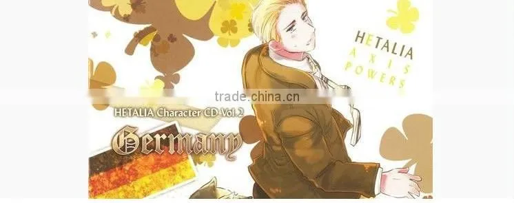 New product excellent sasuke cosplay wig for Axis Powers Hetalia germany cosplay wig